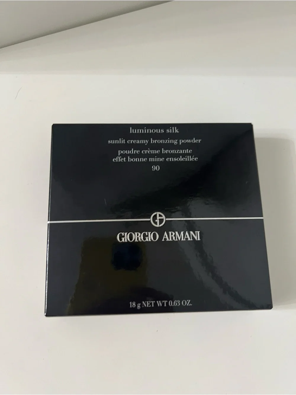 Giorgio Armani Black Luminous Silk Sunlit Creamy Bronzing Powder